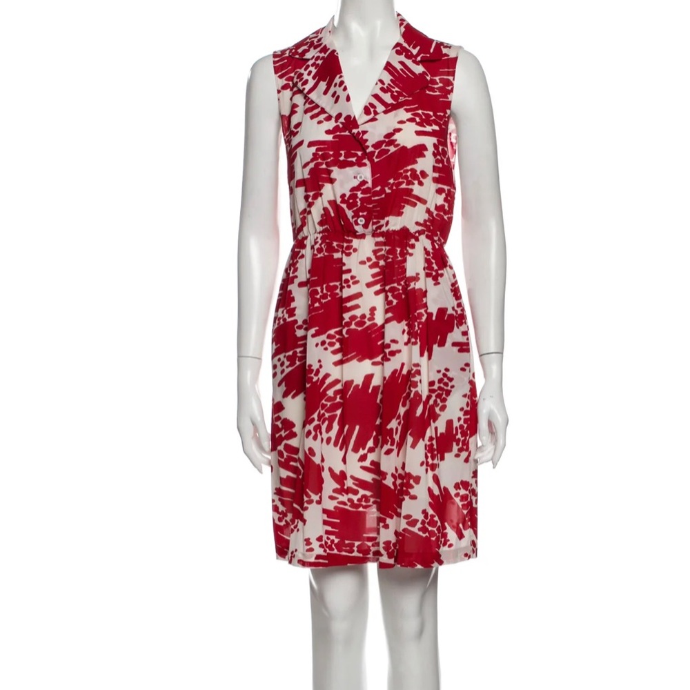 Alice + Olivia Floral Print Mini Dress